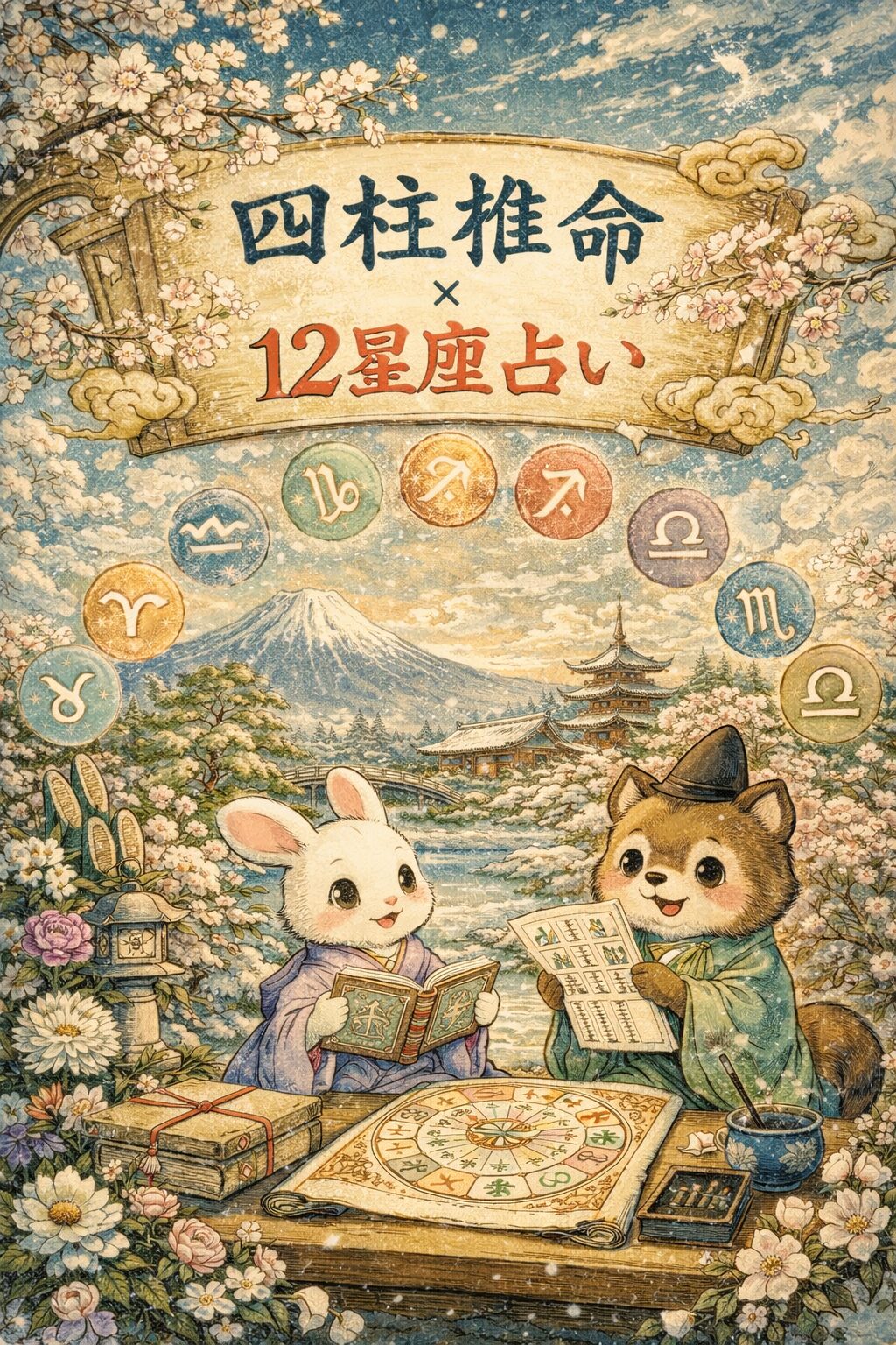 四柱推命×12星座占い