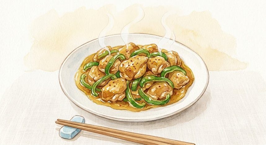 カレー炒めの完成イメージ