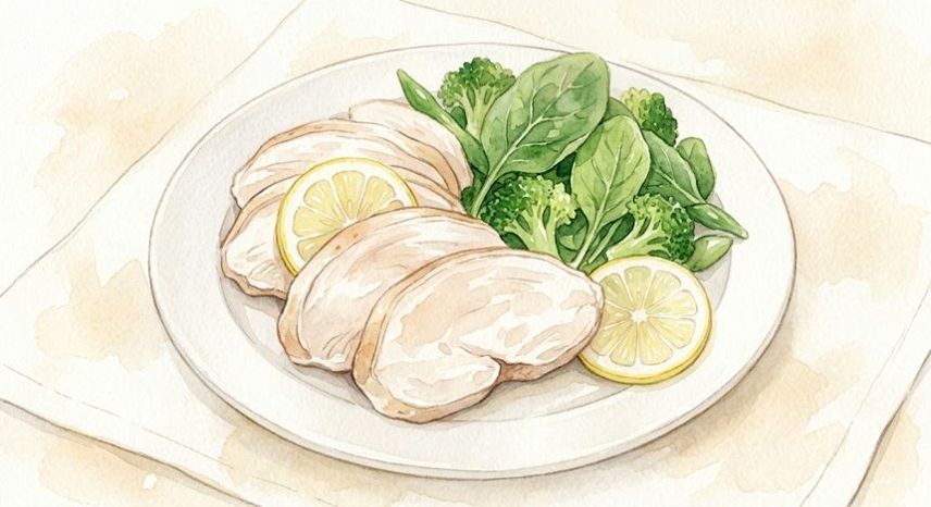 塩レモン蒸しの完成イメージ