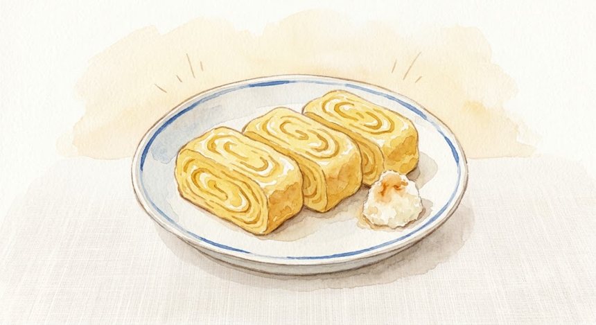 卵焼きの完成イメージ